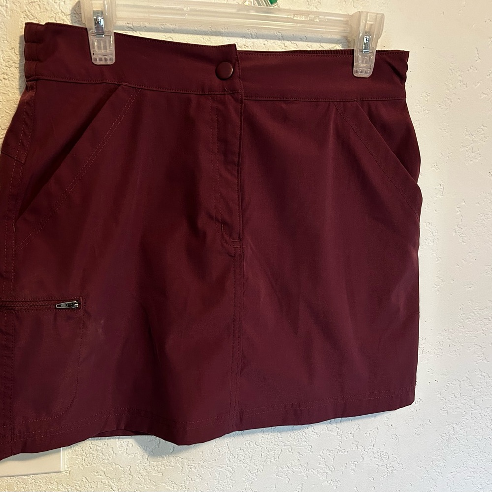 32 Degrees Plum Skort with Functional Pockets
